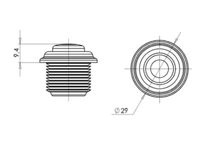 Front end-outline lamp Technical Image