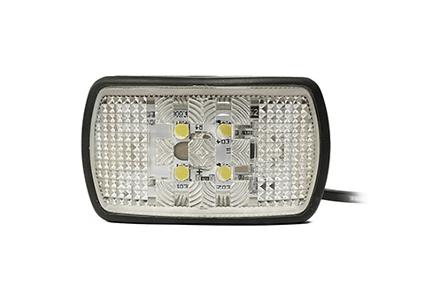 Perei M60 Series Clear Front Marker Light With A 9-33v Flylead Connection Main Image