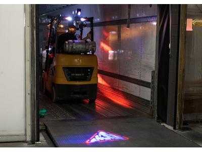 JWS Model 560 Forklift Warning Projector Light Slide Image